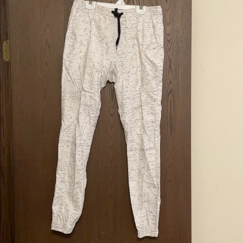 Unisex speckled jogger pants